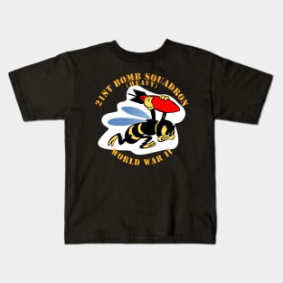 21st Bomb Squadron - WWII Kids T-Shirt